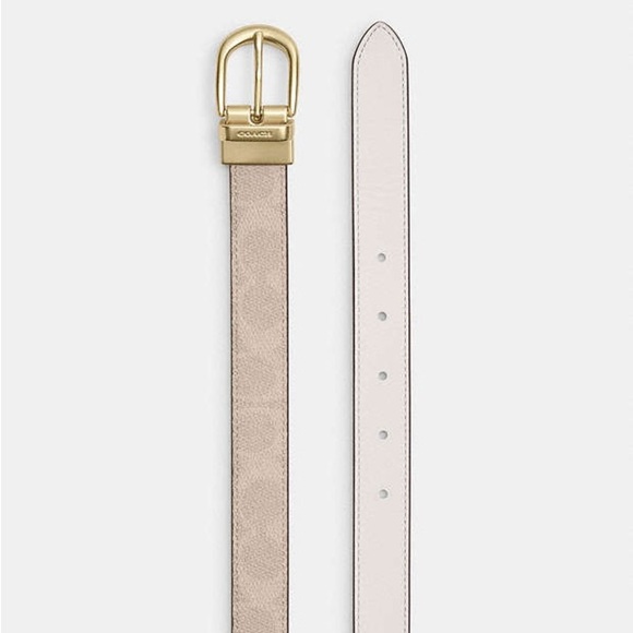 New Coach Classic Buckle Cut To Size Reversible Belt, 25 Mm - Picture 2 of 6